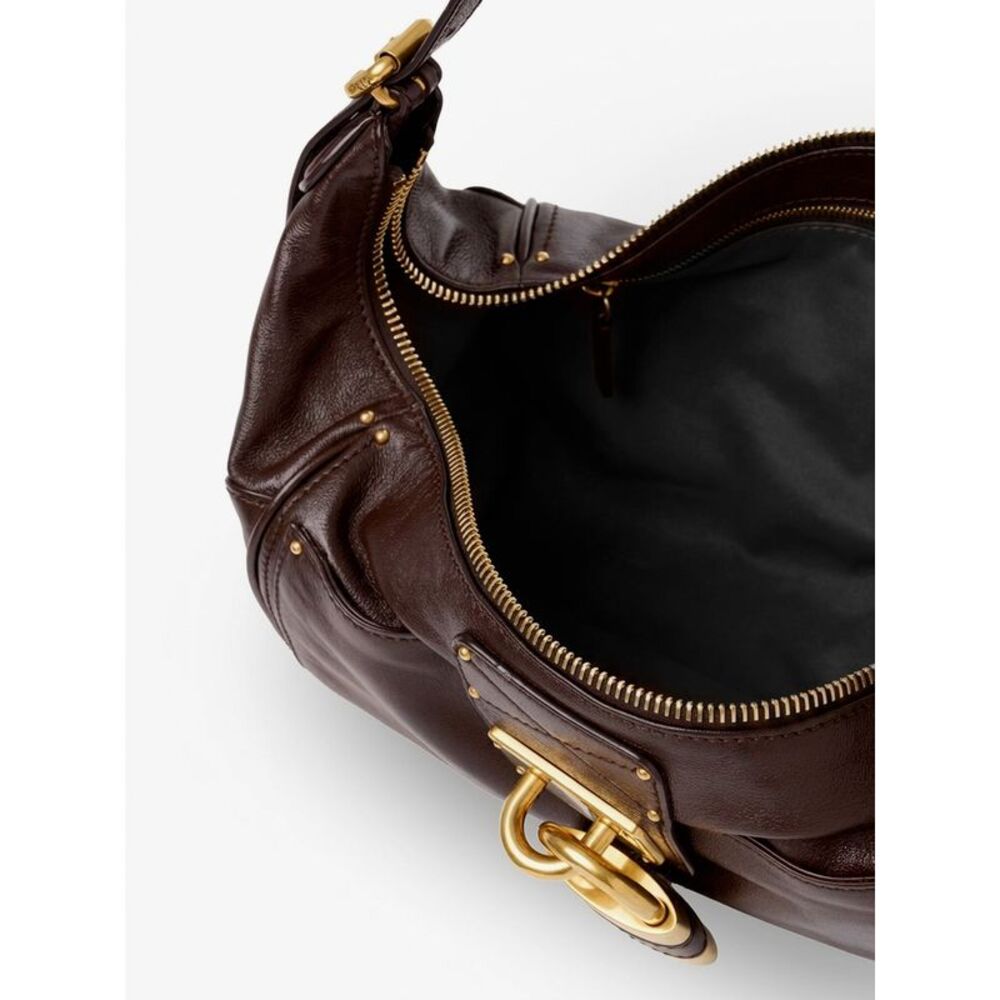Chloe' Women Paddington Leather Shoulder Bag - Picture 5 of 5
